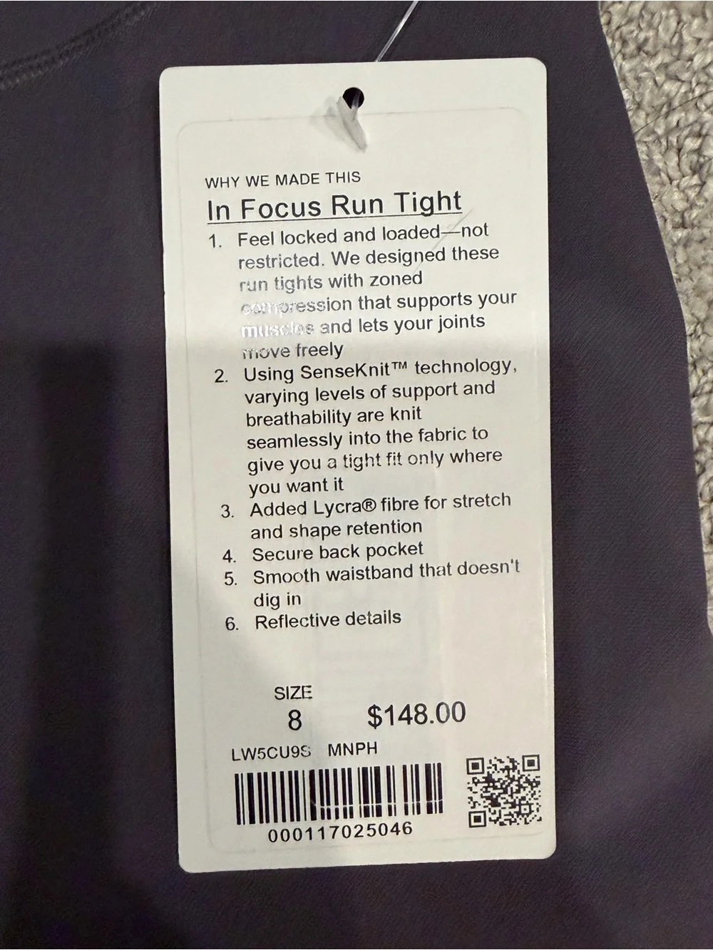 Lululemon In Focus Run Tight